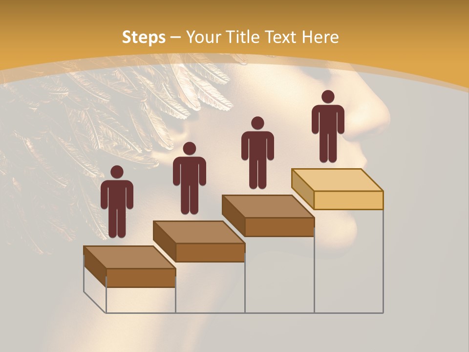 Attractive Classic Feather PowerPoint Template