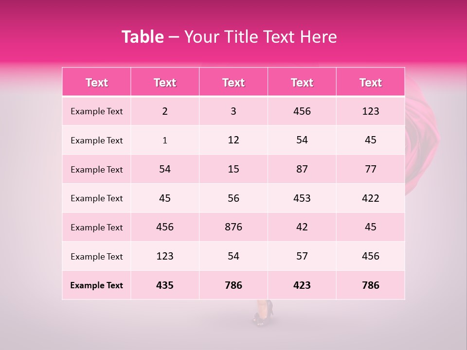 Concept Emotion Beauty PowerPoint Template
