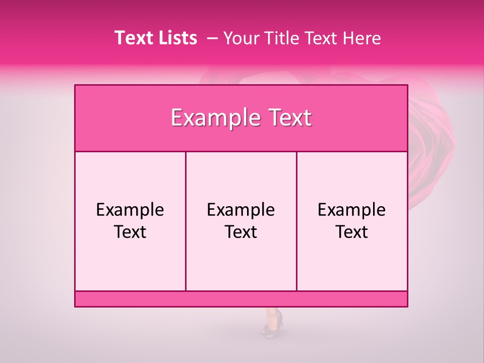 Concept Emotion Beauty PowerPoint Template