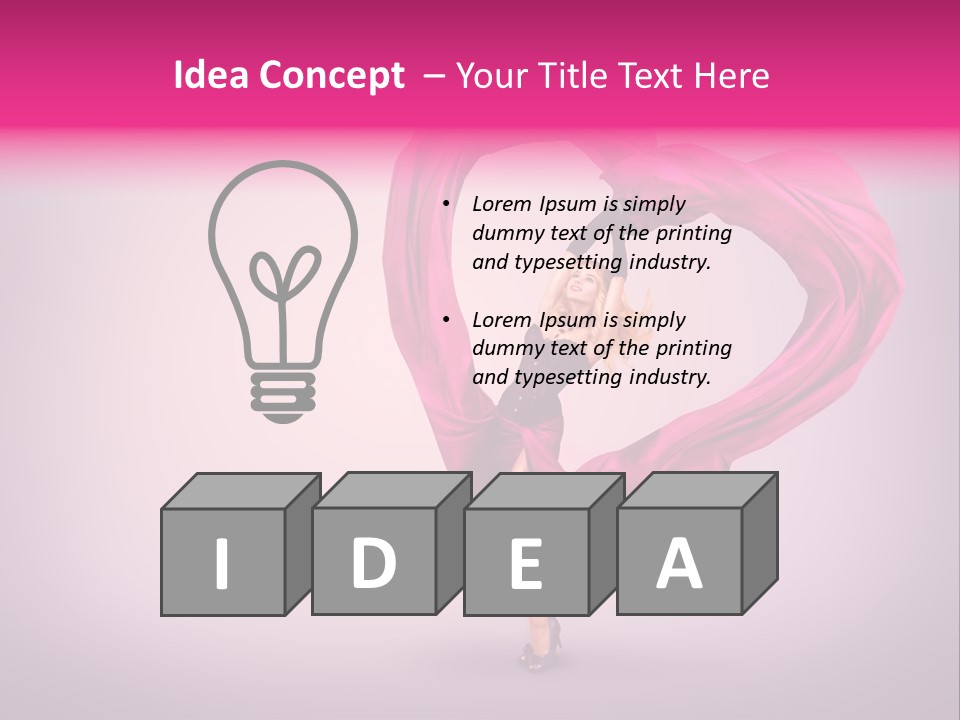 Concept Emotion Beauty PowerPoint Template