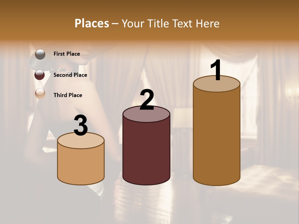 Make Up White Young PowerPoint Template