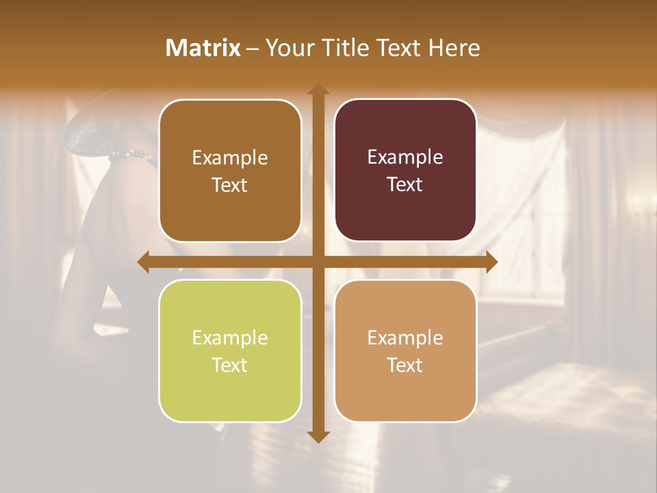 Make Up White Young PowerPoint Template