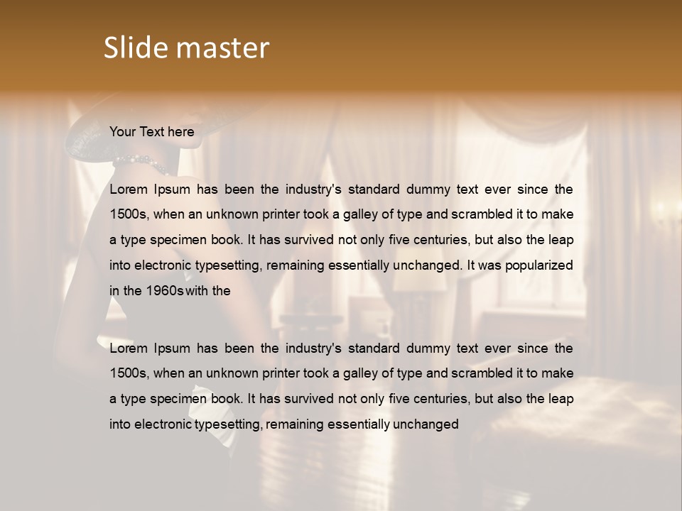 Make Up White Young PowerPoint Template