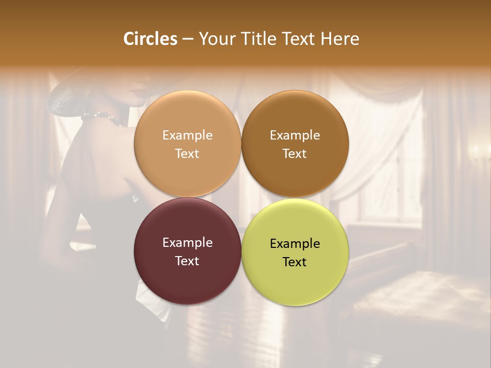 Make Up White Young PowerPoint Template