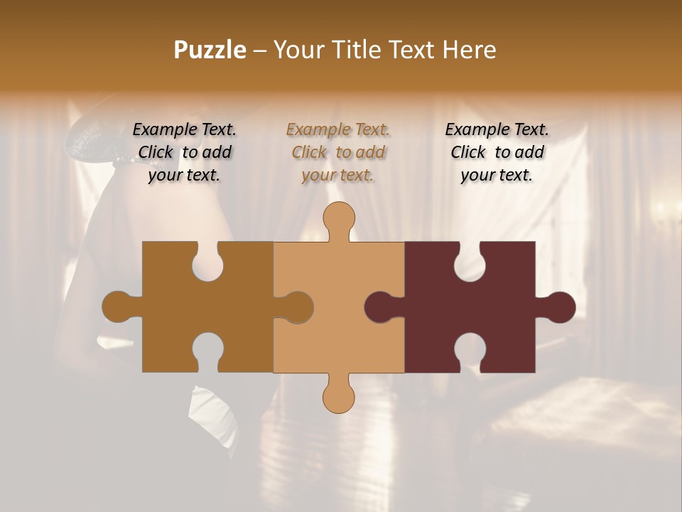 Make Up White Young PowerPoint Template