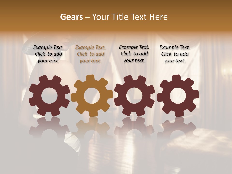 Make Up White Young PowerPoint Template