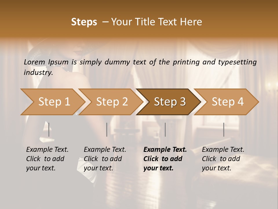 Make Up White Young PowerPoint Template