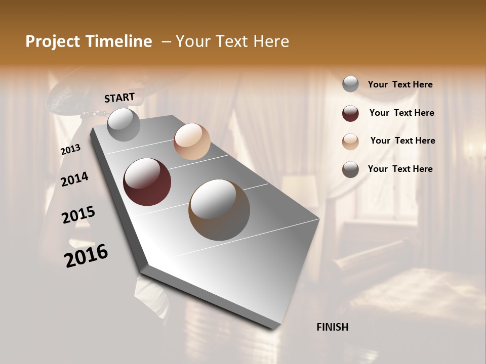Make Up White Young PowerPoint Template