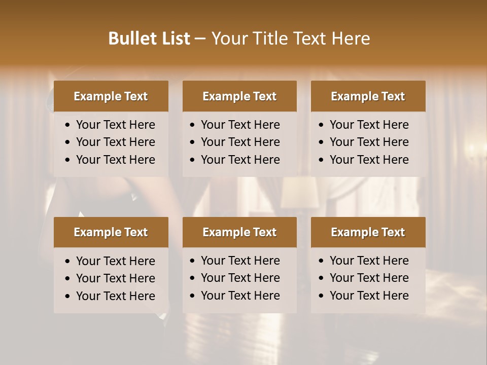 Make Up White Young PowerPoint Template