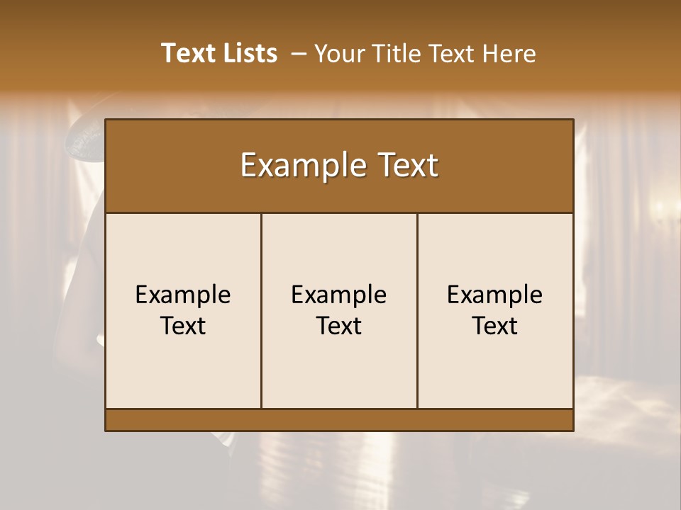 Make Up White Young PowerPoint Template