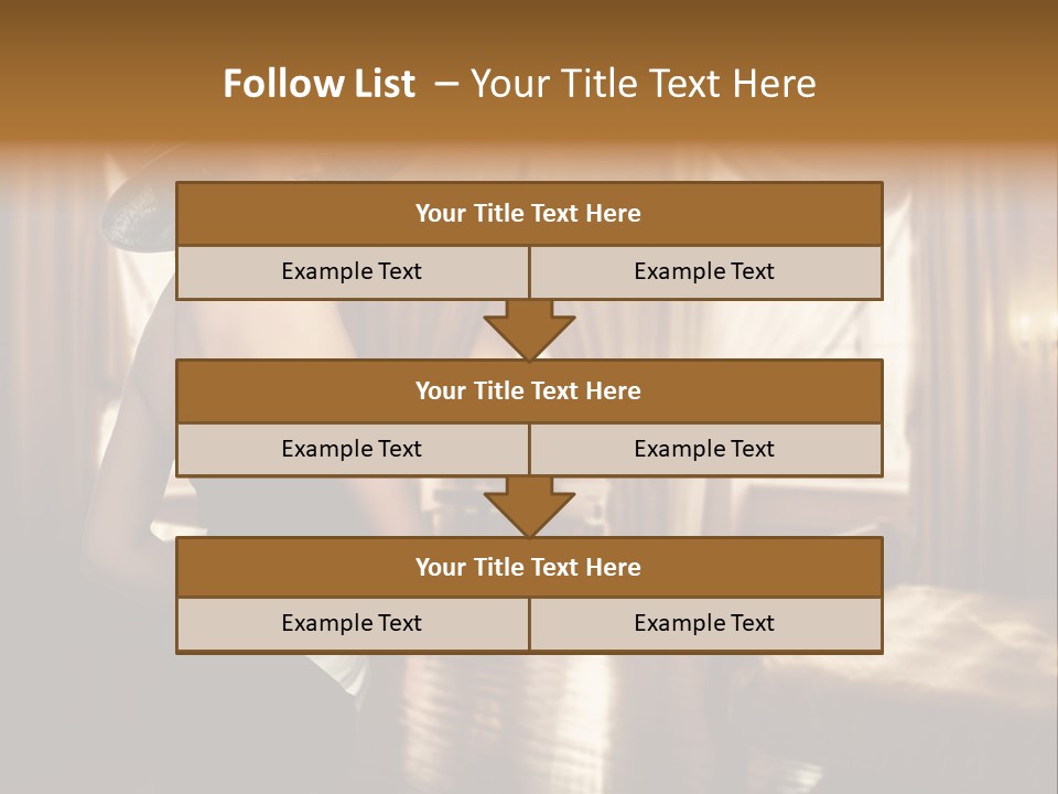 Make Up White Young PowerPoint Template