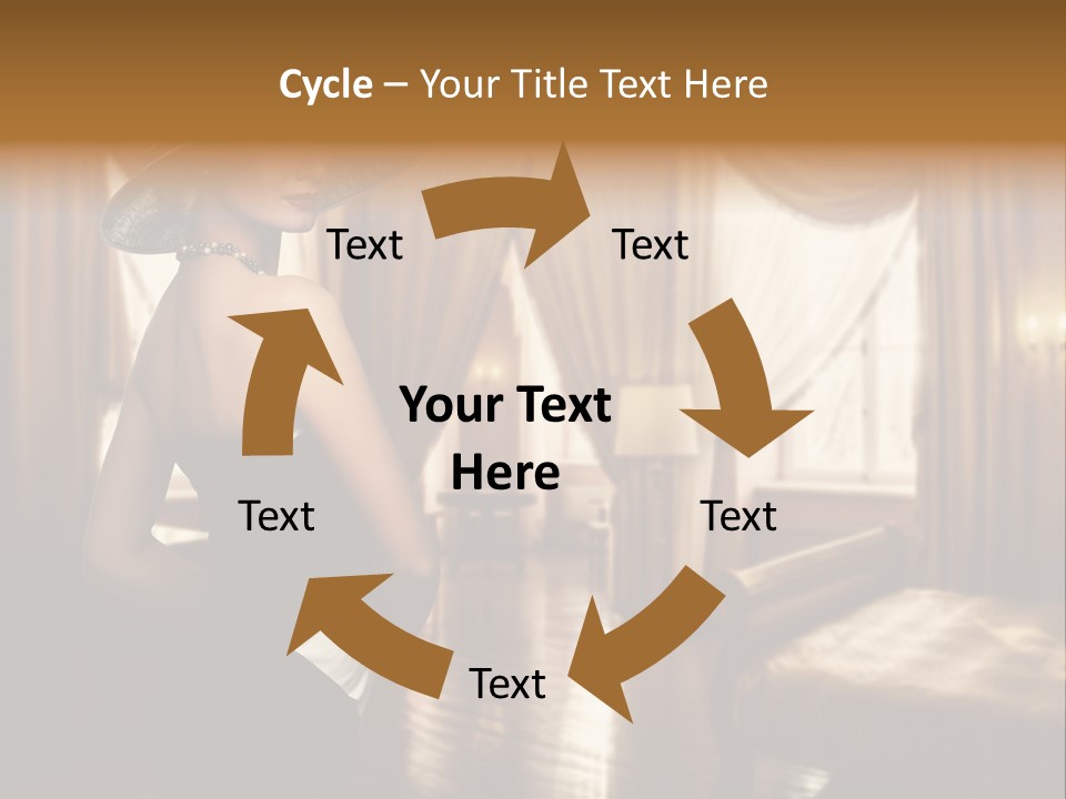 Make Up White Young PowerPoint Template