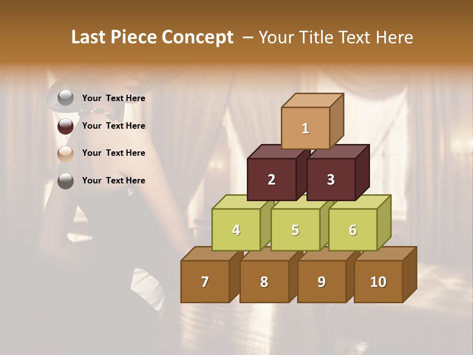 Make Up White Young PowerPoint Template