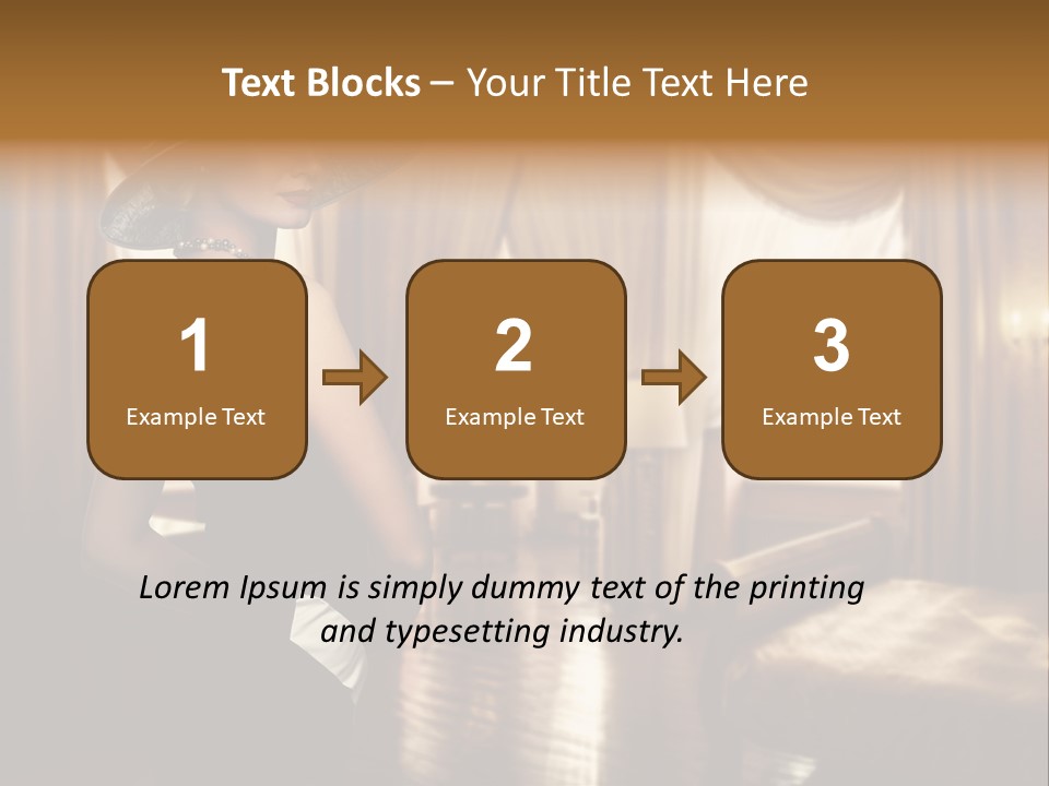 Make Up White Young PowerPoint Template