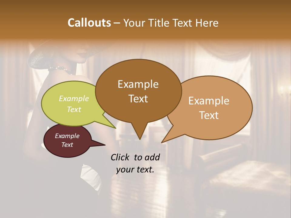 Make Up White Young PowerPoint Template
