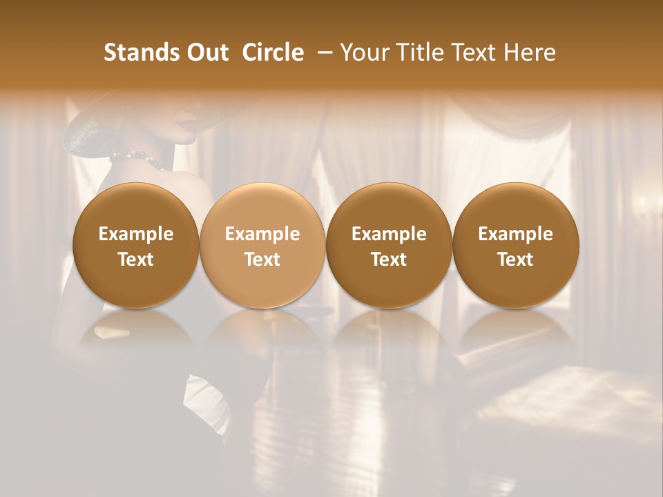 Make Up White Young PowerPoint Template