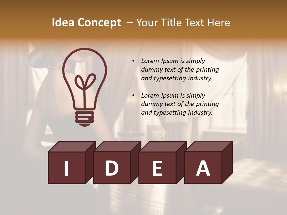 Make Up White Young PowerPoint Template