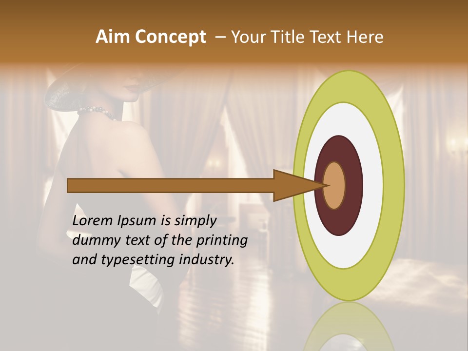 Make Up White Young PowerPoint Template