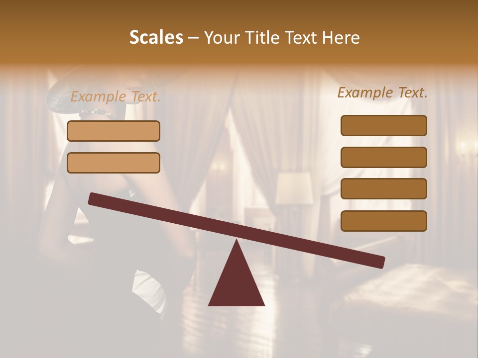 Make Up White Young PowerPoint Template