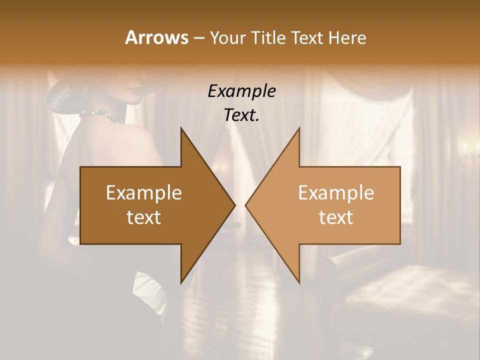 Make Up White Young PowerPoint Template