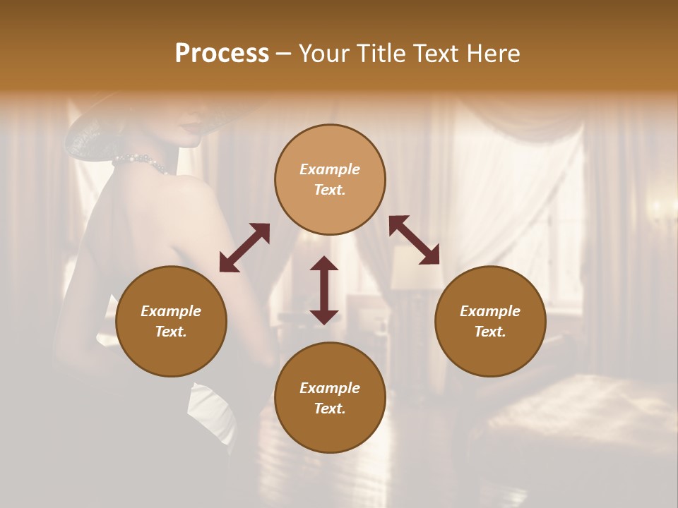 Make Up White Young PowerPoint Template