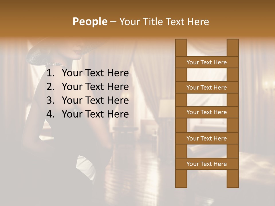 Make Up White Young PowerPoint Template