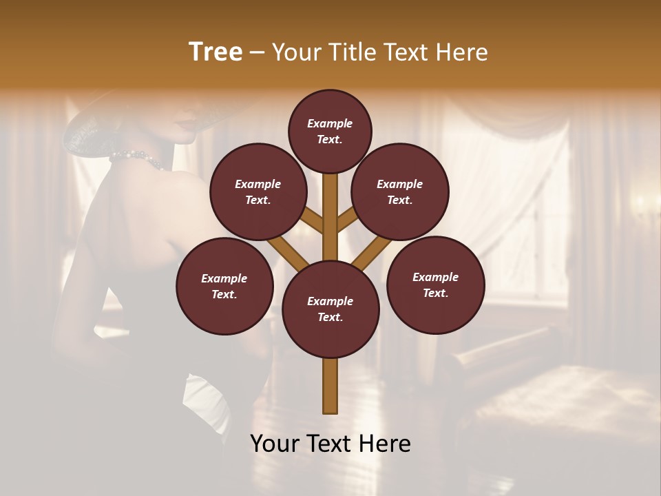 Make Up White Young PowerPoint Template