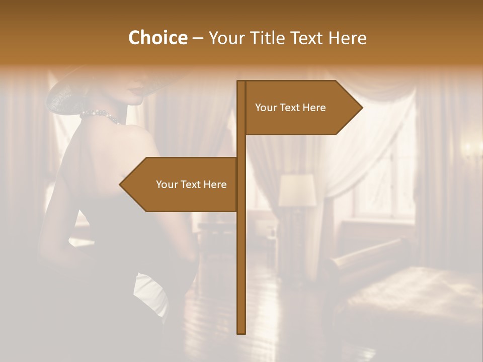 Make Up White Young PowerPoint Template