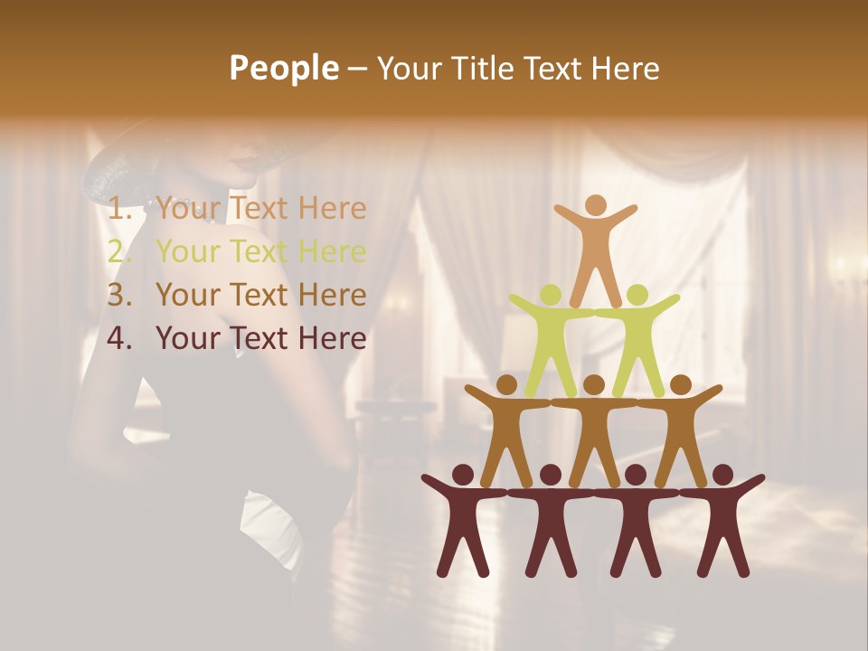 Make Up White Young PowerPoint Template