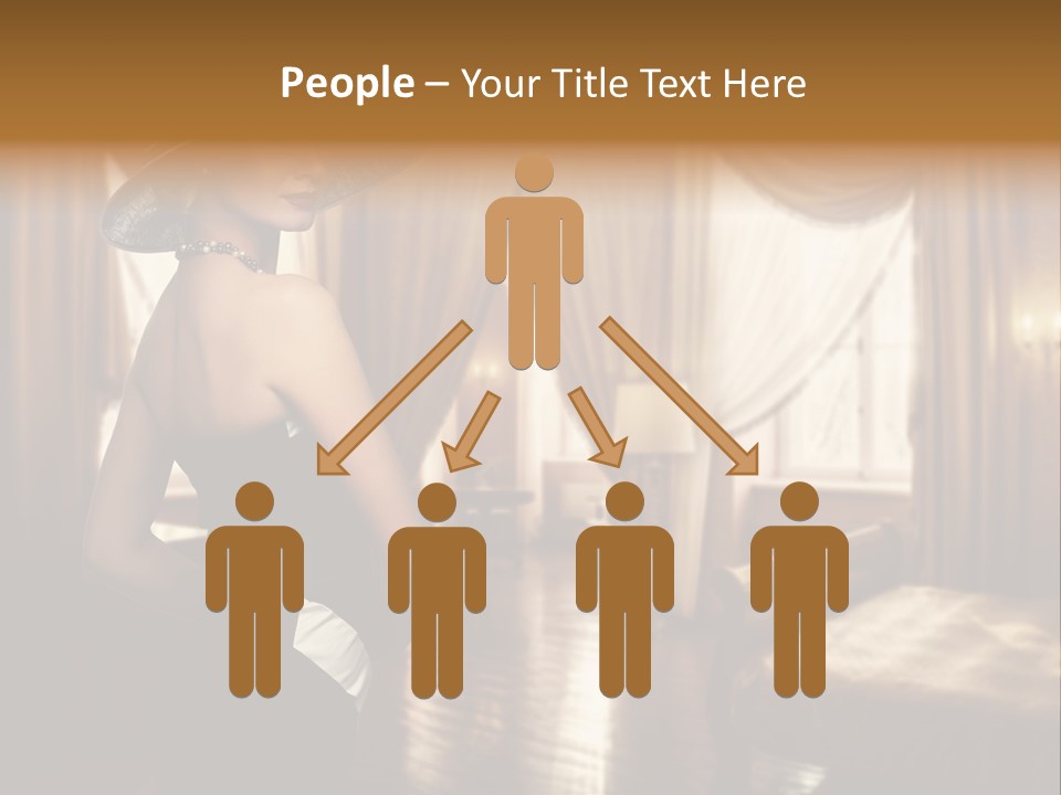 Make Up White Young PowerPoint Template