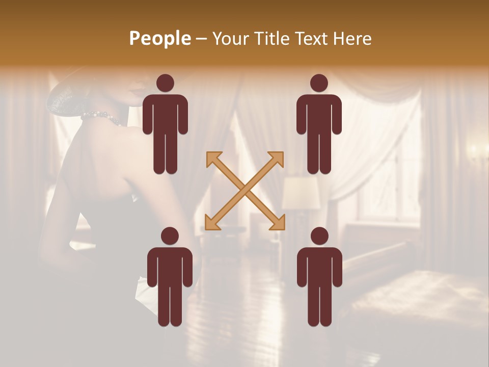 Make Up White Young PowerPoint Template