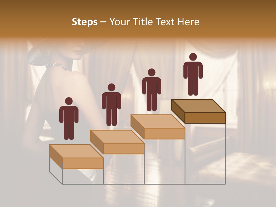 Make Up White Young PowerPoint Template