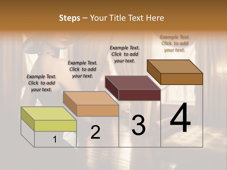 Make Up White Young PowerPoint Template