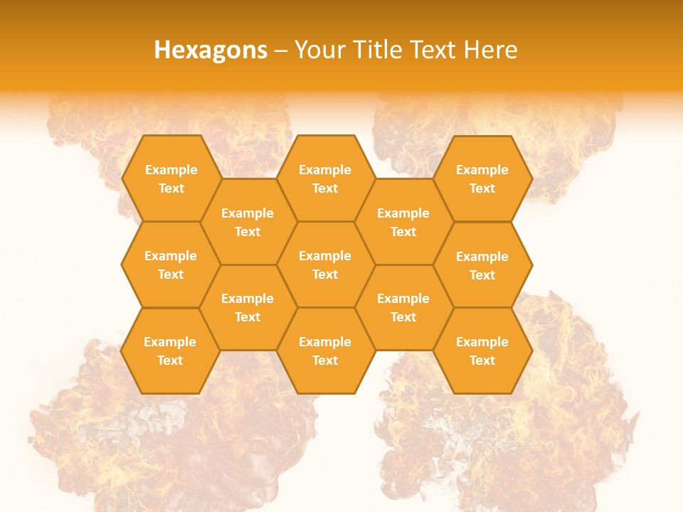 Pattern Barbecue Wall PowerPoint Template