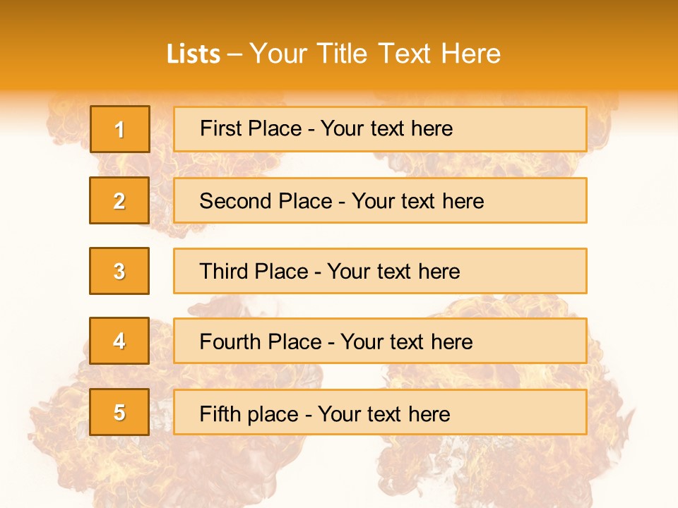 Pattern Barbecue Wall PowerPoint Template