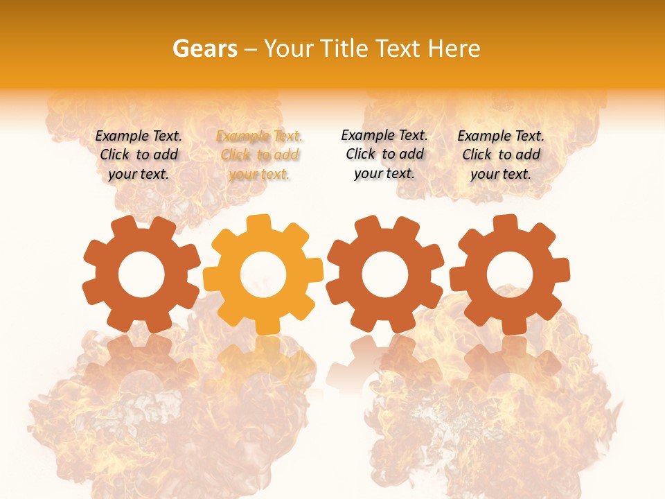 Pattern Barbecue Wall PowerPoint Template