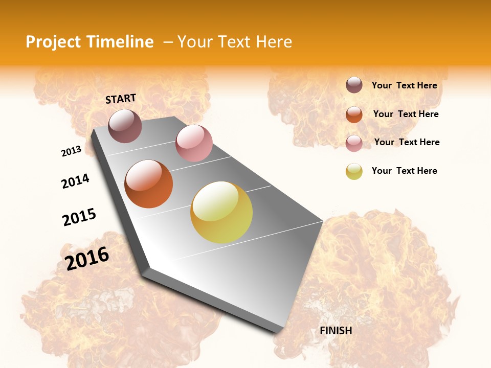 Pattern Barbecue Wall PowerPoint Template