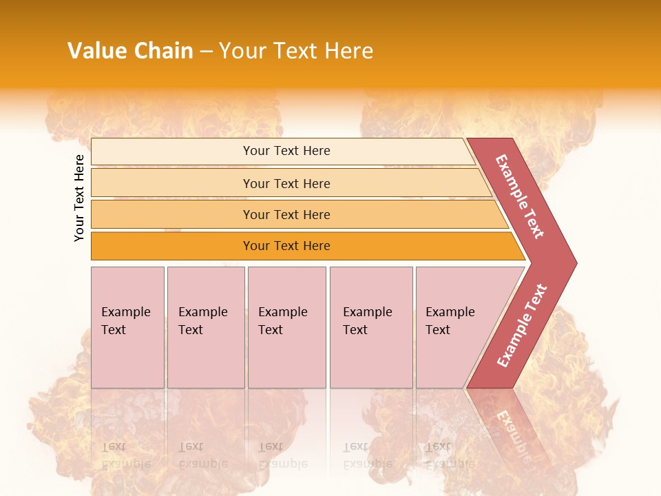Pattern Barbecue Wall PowerPoint Template