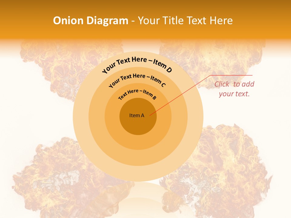 Pattern Barbecue Wall PowerPoint Template