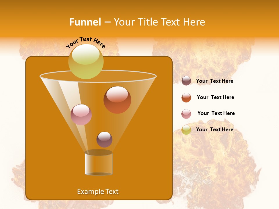 Pattern Barbecue Wall PowerPoint Template