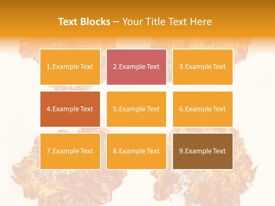 Pattern Barbecue Wall PowerPoint Template