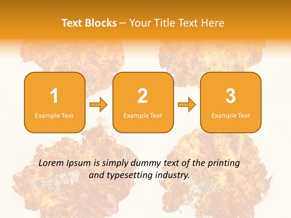 Pattern Barbecue Wall PowerPoint Template