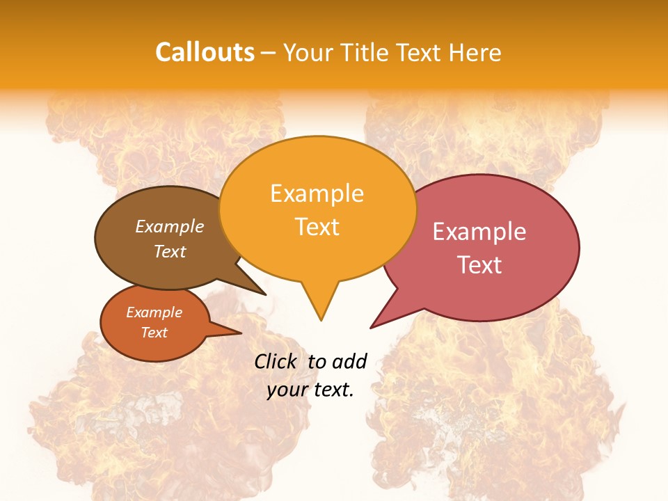 Pattern Barbecue Wall PowerPoint Template