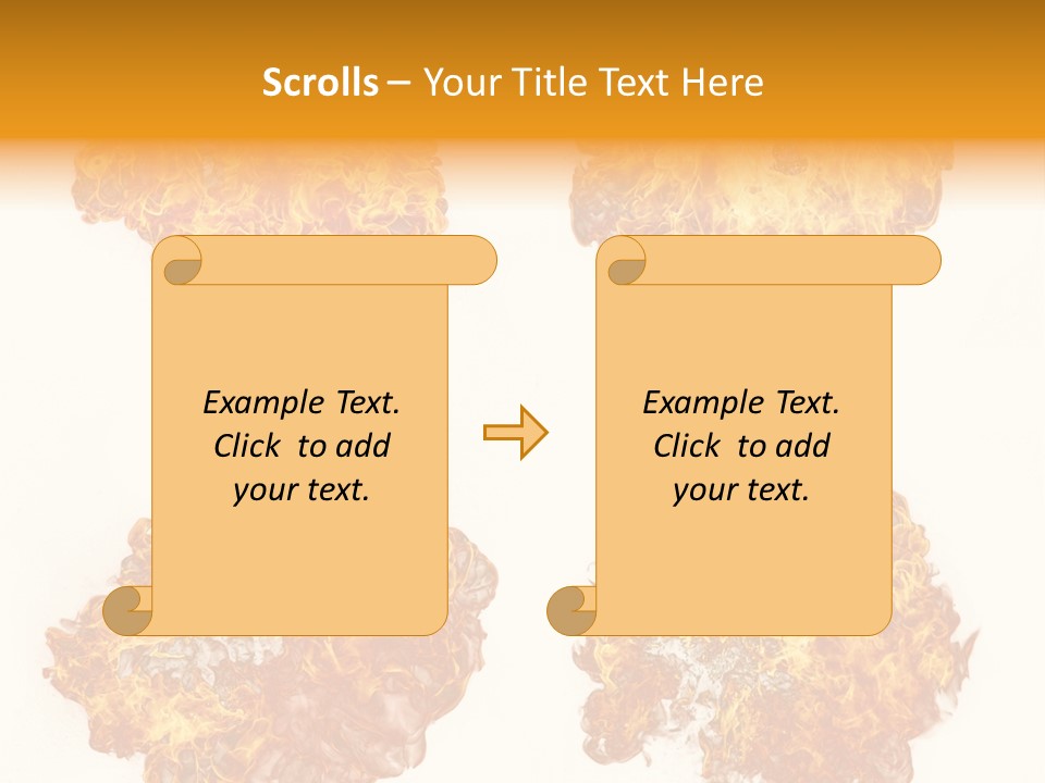 Pattern Barbecue Wall PowerPoint Template