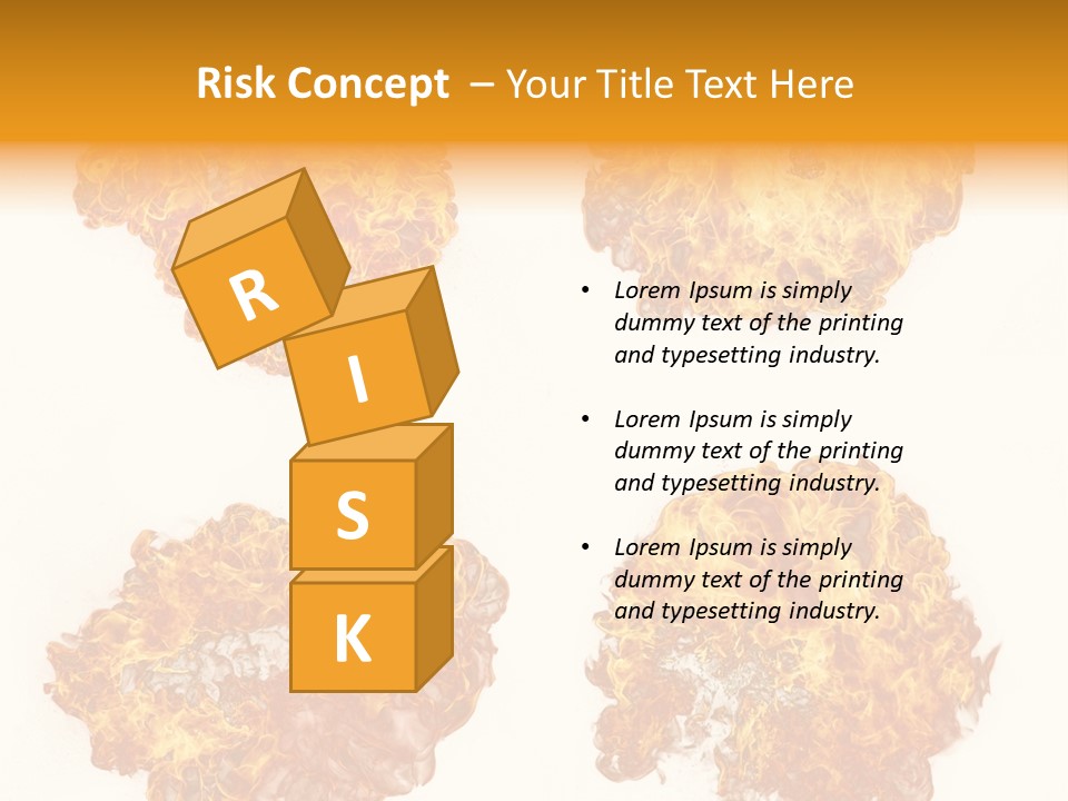 Pattern Barbecue Wall PowerPoint Template