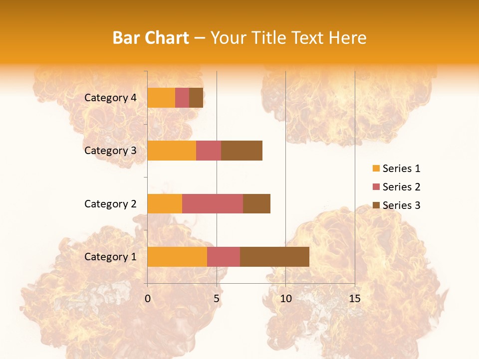 Pattern Barbecue Wall PowerPoint Template