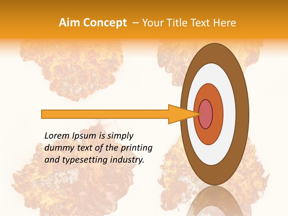 Pattern Barbecue Wall PowerPoint Template