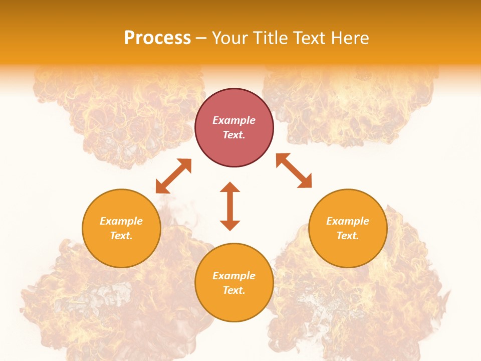 Pattern Barbecue Wall PowerPoint Template