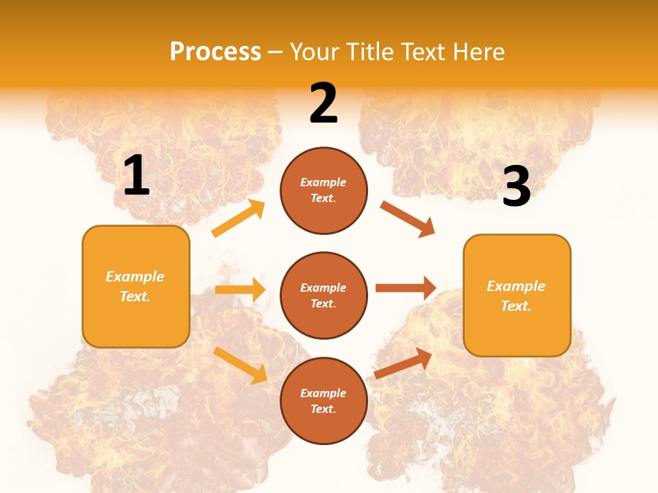 Pattern Barbecue Wall PowerPoint Template