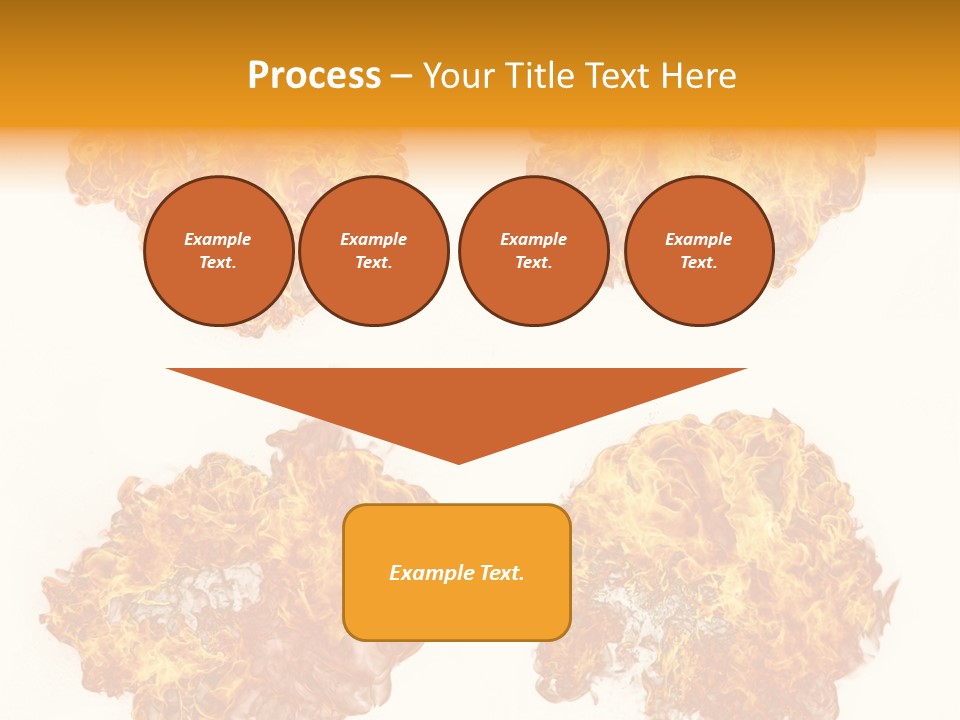 Pattern Barbecue Wall PowerPoint Template